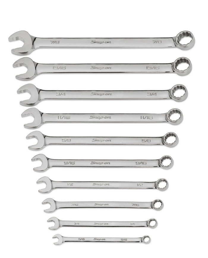 Llave Combinada con Cabeza Flank Drive® y Llave de Tuercas de Rueda (5/16" a 7/8") - Snap-on