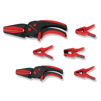 Hose Clamps with Quick Connectors