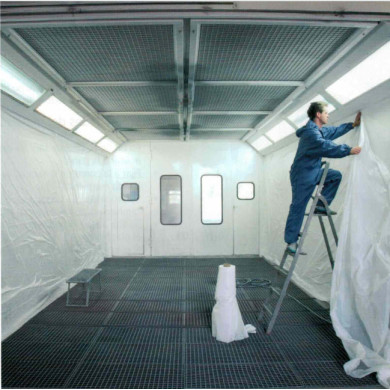 Cubierta de Protección para Cabina de Pintura 20m