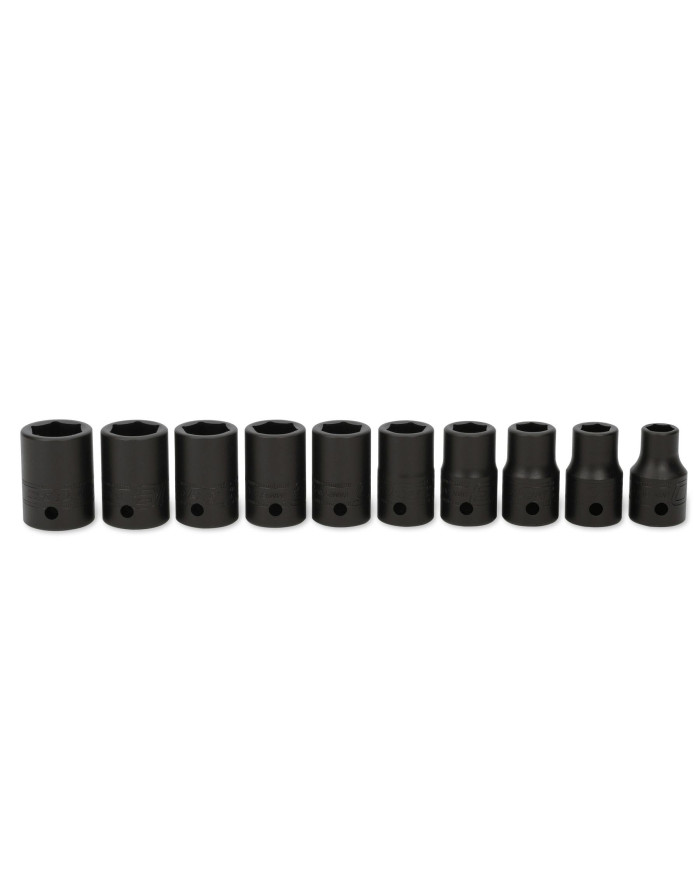 Impact Wrench Socket Set (10–19 mm), 1/2" - Snap-on