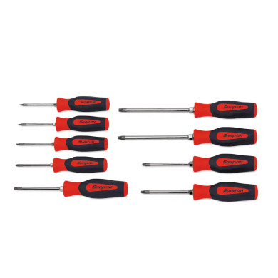9 pc TORX® Instinct® Soft Grip Screwdriver Set (T8-T45)