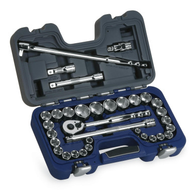 Combination 1/2" with Wrench Box 3/8 - 1-1/8"