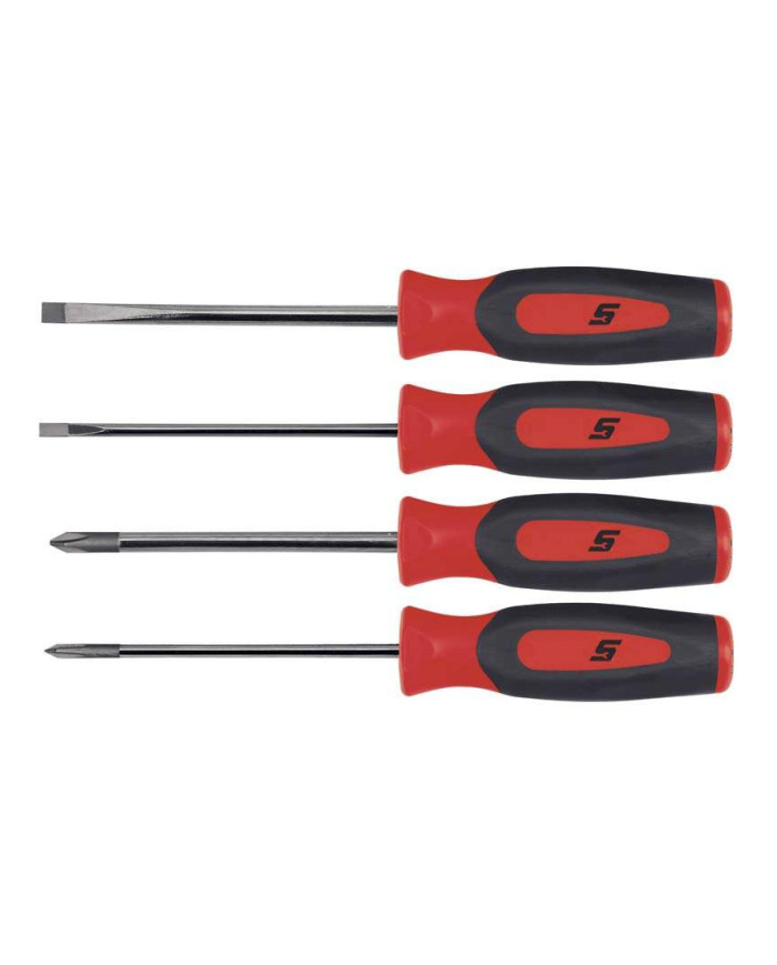 Kit Chave de Fenda/Phillips Curtas, Vermelho - Snap-on