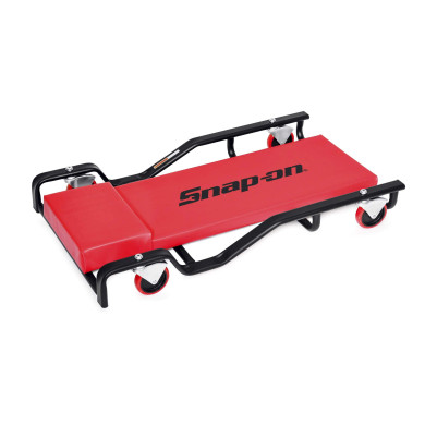 Flat-Oval Heavy-Duty Creeper (Red)