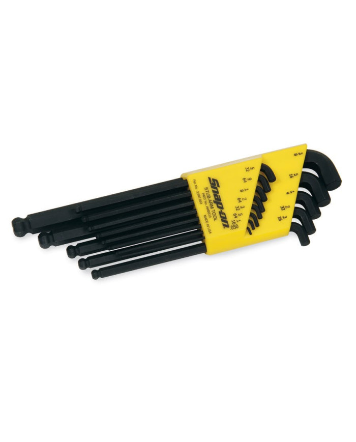 Kit de Chaves em L sex., .050" a 3/8" - Snap-on