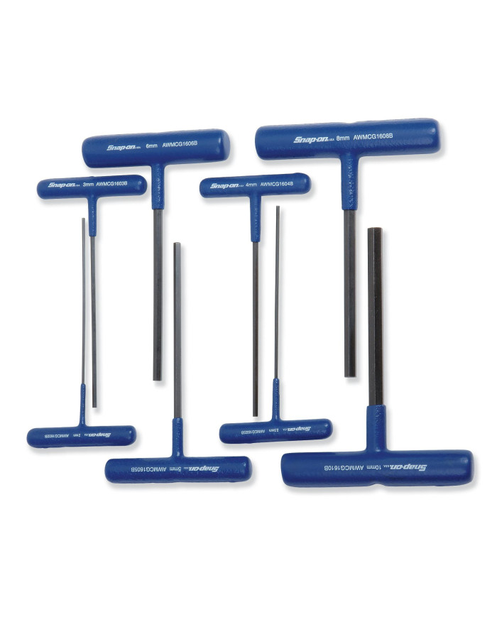 T-Shape Wrench Set, Sizes 2 to 10 mm - Snap-on