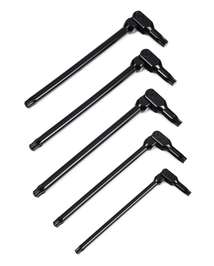 Kit de chave em L articulada, Torx - BP