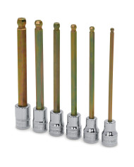Kit de Chaves Sextavadas com Bits (4 - 10mm) 3/8" - Snap-on