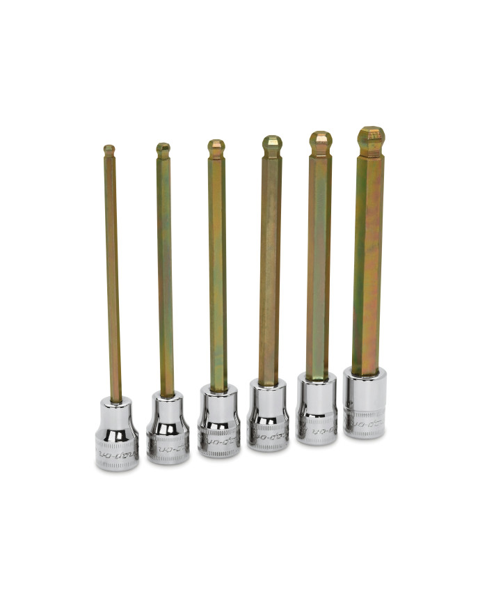 Kit de Chaves Sextavadas com Bits (4 - 10mm) 3/8" - Snap-on