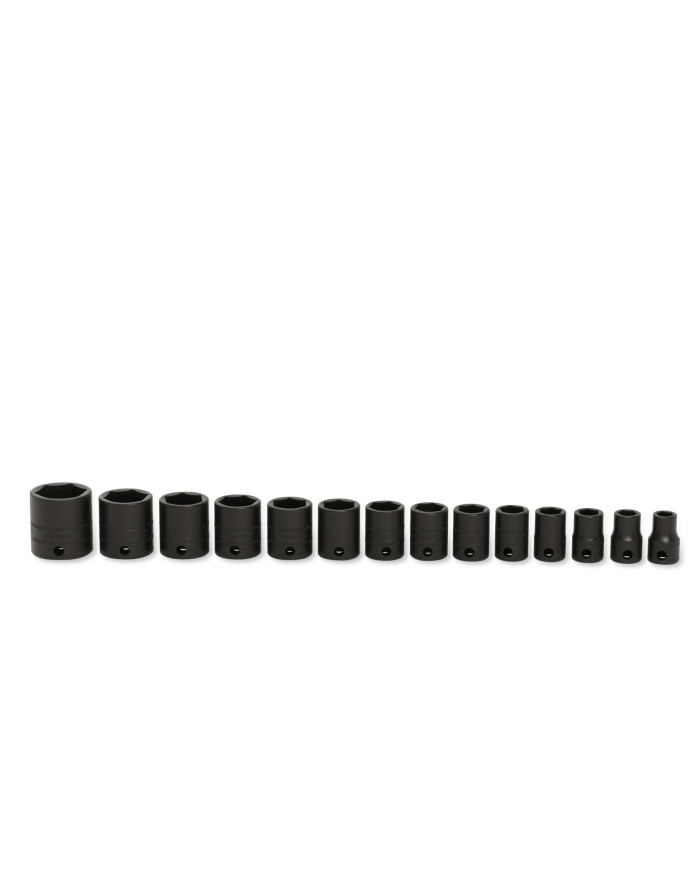 Kit de Chaves de Impacto com Encaixe, 3/8"