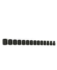 Kit de Chaves de Impacto com Encaixe, 3/8"