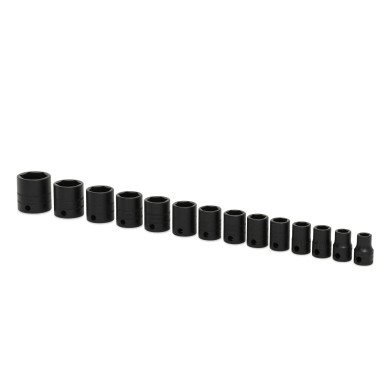 Kit de Chaves de Impacto com Encaixe, 3/8"