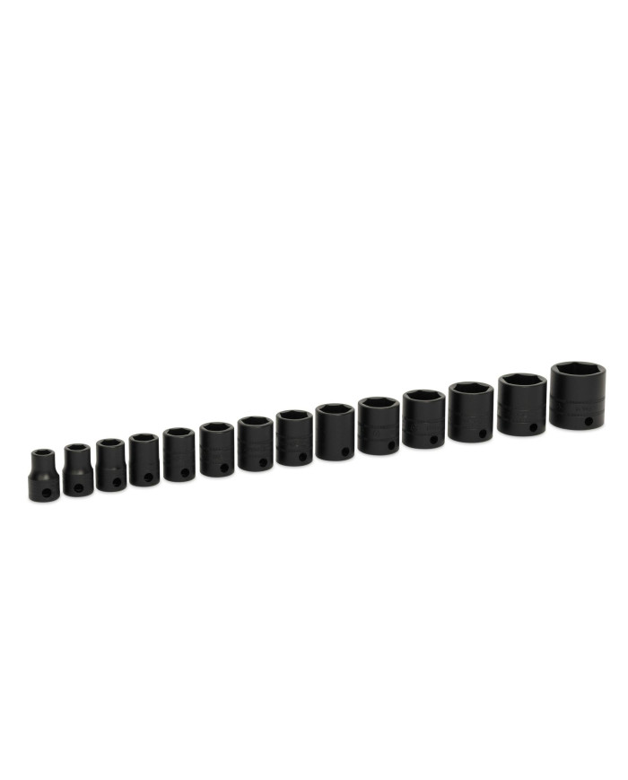 Kit de Chaves de Impacto com Encaixe, 3/8"