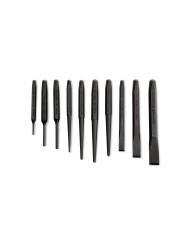 Set of 10 Steel Punches with 10 Heat Treatments - Snap-on
