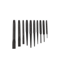 Set of 10 Steel Punches with 10 Heat Treatments - Snap-on