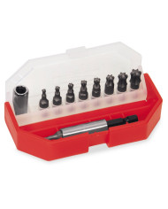 Conj. Bits Torx c/Bola, T10 a T50 (11 Uni.)