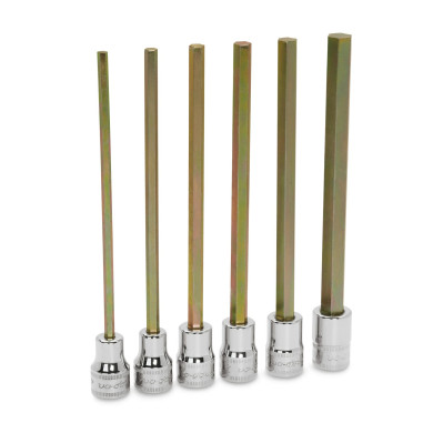 Kit de Chaves de Caixa com Ponta Longa, 3/8" - Snap-on